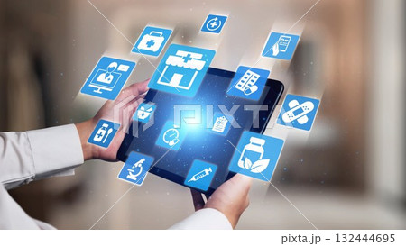Online pharmacy icons for digital healthcare and medical services Gist Online pharmacy icons for digital healthcare and medical services Gist 132444695
