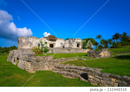 Tulum Mayan city ruins in Riviera Maya Tulum Mayan city ruins in Riviera Maya 132448310