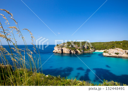 Cala Macarella Macarelleta Cituradella in Menorca Balearic 132448491