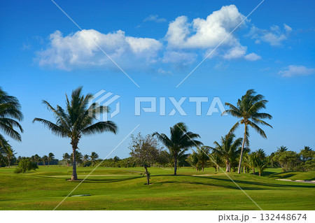 Cancun Mexico Kukulcan blvd golf course Cancun Mexico Kukulcan blvd golf course 132448674