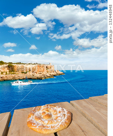 Majorca Cala Figuera in Santanyi Mallorca Balearic Majorca Cala Figuera in Santanyi Mallorca Balearic 132448948