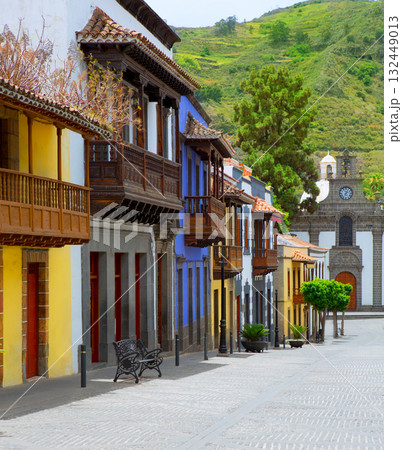 Gran Canaria Teror colorful facades Gran Canaria Teror colorful facades 132449013