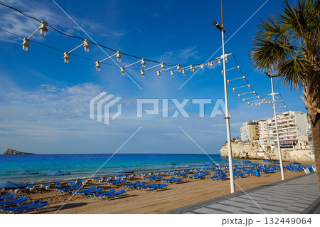 Benidorm Levante beach in Alicante Spain Benidorm Levante beach in Alicante Spain 132449064