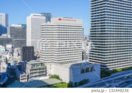 大阪・中之島の高層ビル群(フェスティバルタワーより)2025年10月撮影 大阪・中之島の高層ビル群(フェスティバルタワーより)2025年10月撮影 132449236