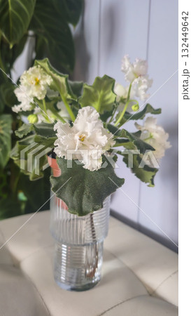 Decorative violets for home decor, indoor plants Drip irrigation Room decoration Decorative violets for home decor, indoor plants Drip irrigation Room decoration 132449642