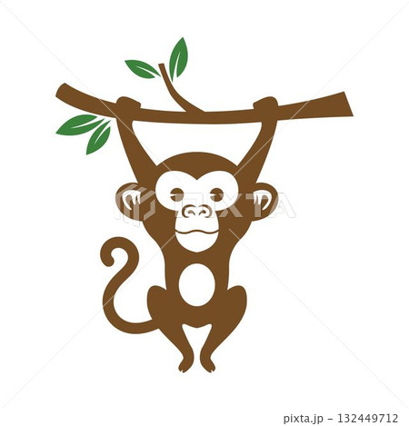 Monkey icon image design Monkey icon image design 132449712