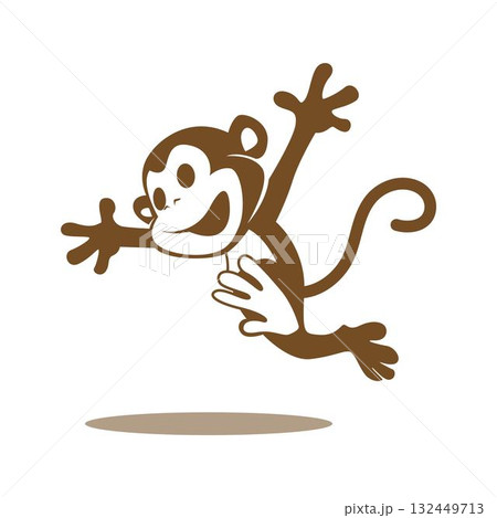 Monkey icon image design 132449713