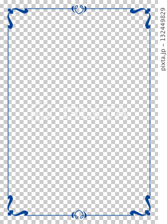 認定証フレーム縦3 認定証フレーム縦3 132449829