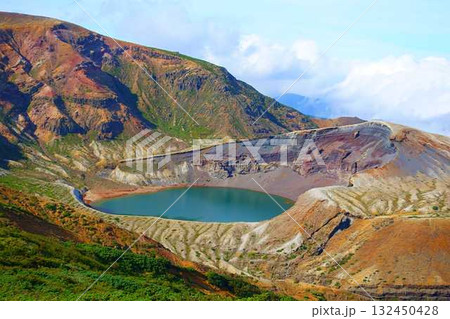 御釜　お釜　蔵王 132450428