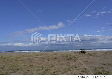 片貝新提の砂浜 132450490