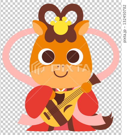 Horse Benzaiten character Horse Benzaiten character 132450782