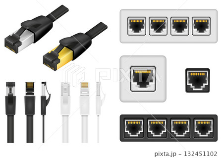 lan plug and connector for internet transmission cartoon stock vector illustration lan plug and connector for internet transmission cartoon stock vector illustration 132451102