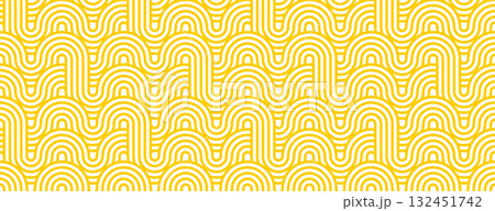 Pasta background, yellow ramen noodles pattern with seamless spaghetti texture 132451742