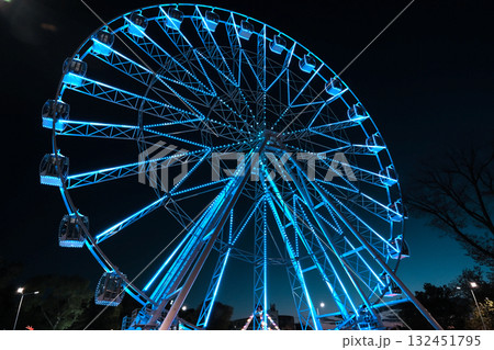 Ferris wheel at night 132451795