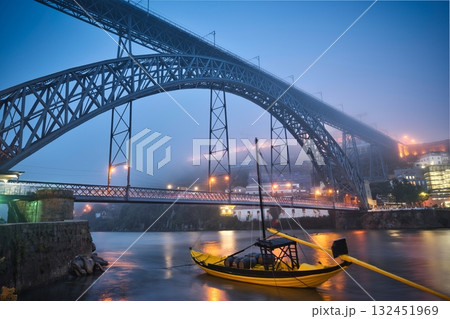 Porto and the Boat 132451969