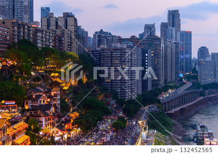 中国の重慶のとても美しい風景 中国の重慶のとても美しい風景 132452565