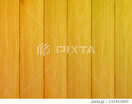 明るい色　木材の床	 132453697