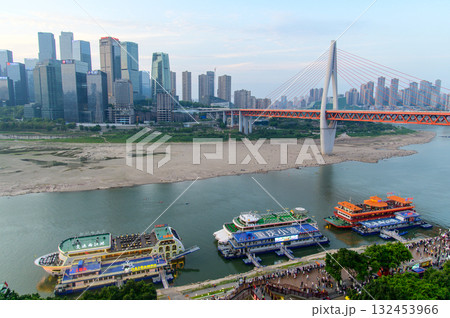 中国の重慶のとても美しい風景 132453966