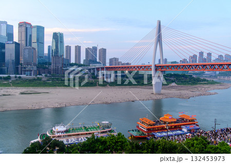 中国の重慶のとても美しい風景 132453973