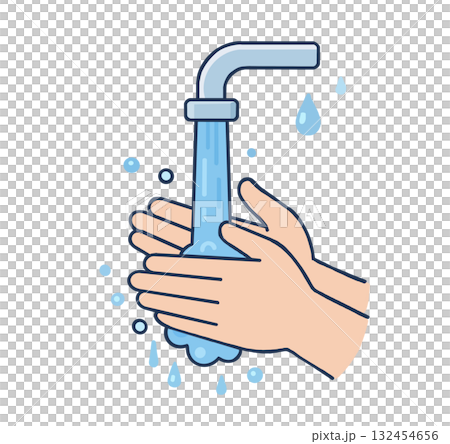 手 両手 手の上 132454656