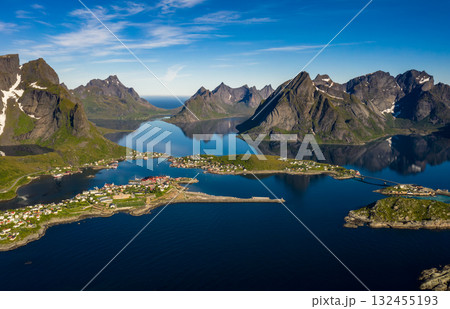 Lofoten is an archipelago in the county of Nordland, Norway. 132455193