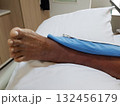 Purpura caused by cancer on leg is side effect of chemotherapy or caused by cancer cells interfering with platelet production in the bone marrow. 132456179