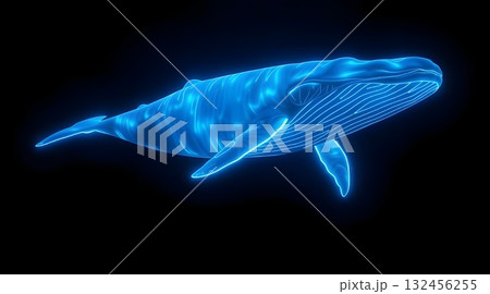 Blue Wheel swimming underwater illustration in blue ocean. Blue Wheel swimming underwater illustration in blue ocean. 132456255