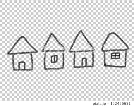 鉛筆画風のイラスト 鉛筆画風のイラスト 132456651