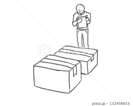 鉛筆画風のイラスト 鉛筆画風のイラスト 132456653