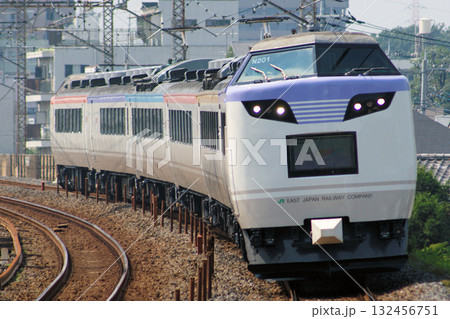 485系長野車:ジョイフルトレイン彩(武蔵野線内) 485系長野車:ジョイフルトレイン彩(武蔵野線内) 132456751