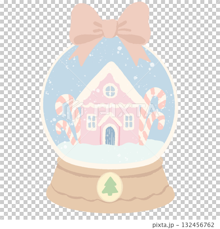 Pastel Candy House Snow Globe Illustration Kawaii Coquette Christmas Clipart Pink Gingerbread Home with Candy Canes and Bow Sweet Winter Holiday Art for Cards and Decor Pastel Candy House Snow Globe Illustration Kawaii Coquette Christmas Clipart Pink Gingerbread Home with Candy Canes and Bow Sweet Winter Holiday Art for Cards and Decor 132456762