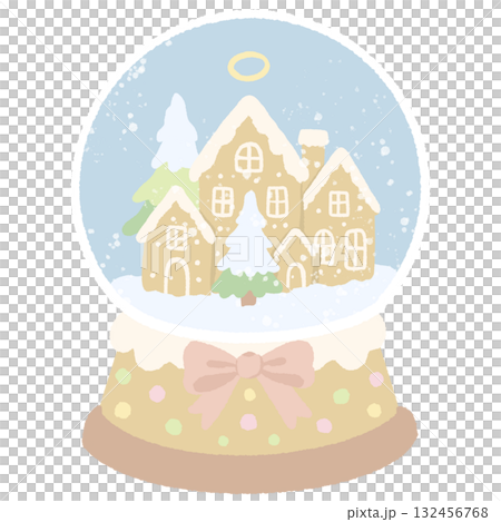 Pastel Gingerbread House Snow Globe Illustration Kawaii Christmas Winter Clipart Coquette Beige Pink Candy Cottage Snowy Holiday Art for Cards Invitations and Cute Decor Pastel Gingerbread House Snow Globe Illustration Kawaii Christmas Winter Clipart Coquette Beige Pink Candy Cottage Snowy Holiday Art for Cards Invitations and Cute Decor 132456768