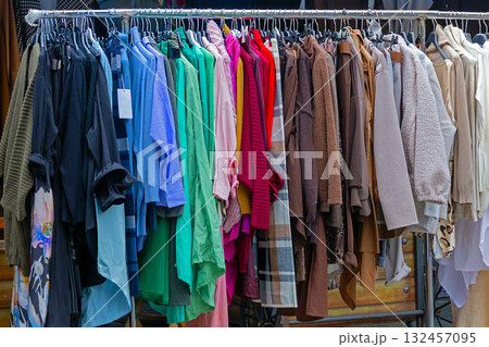 Modern clothes on market 132457095