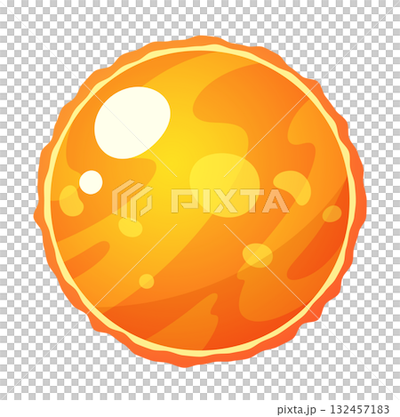 恆星太陽的可愛插圖 132457183