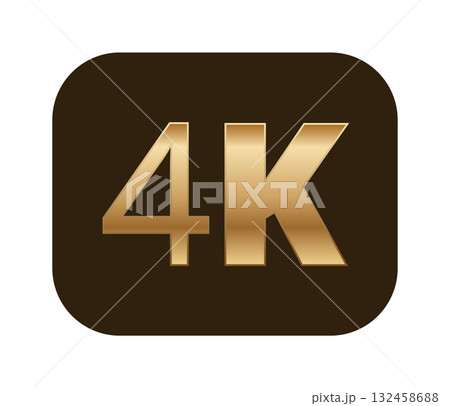 4k gold text on black rectangular background for high-resolution display 4k gold text on black rectangular background for high-resolution display 132458688