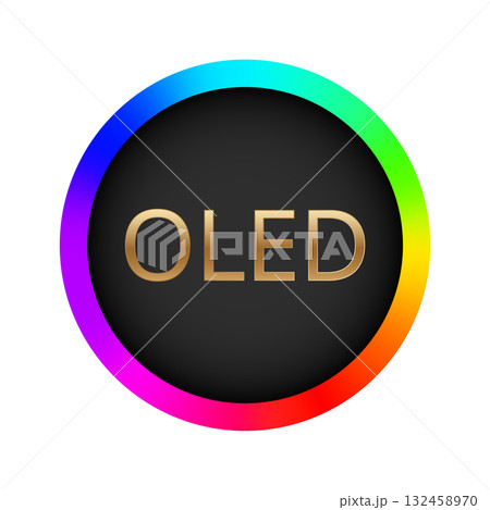 Oled technology: vibrant colors and modern display innovation 132458970