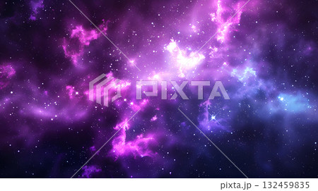 Cosmic-style background with colorful nebula and stars. Cosmic-style background with colorful nebula and stars. 132459835