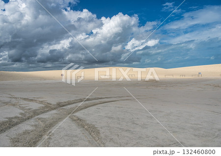 Buggy tour to the Amancio lagoon at Jericoacoara, Brazil. Dunes of Ceara Buggy tour to the Amancio lagoon at Jericoacoara, Brazil. Dunes of Ceara 132460800