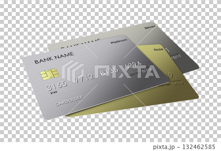 Credit and Debit Cards Isolated on Transparent Background Credit and Debit Cards Isolated on Transparent Background 132462585