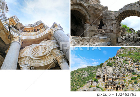 Ancient Architectural Treasures of the Mediterranean Coast of Turkey Ancient Architectural Treasures of the Mediterranean Coast of Turkey 132462763