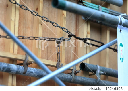 型枠建て込み(建築躯体工事) 型枠建て込み(建築躯体工事) 132463084