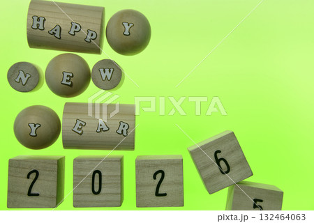 年賀状素材 132464063