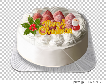 聖誕蛋糕（整個）配鋁盤 132469129