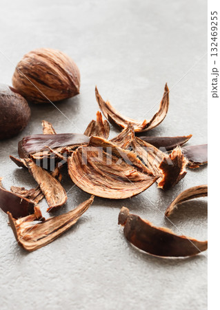 栗の皮　鬼皮 132469255