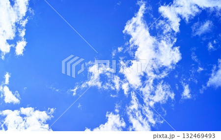 青空と雲イメージ 青空と雲イメージ 132469493