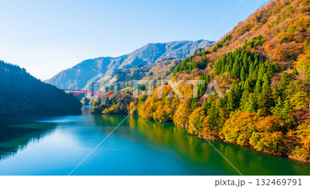 庄川峡（秋） 132469791