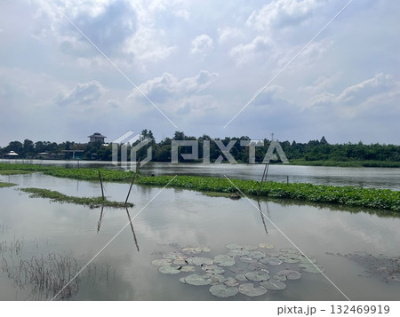 湖 湖上 一湖 132469919