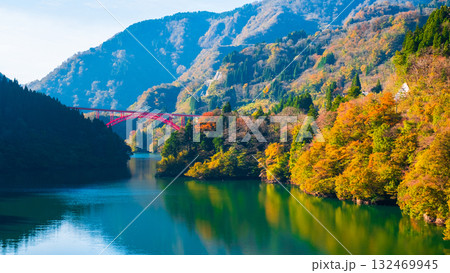 庄川峡（秋） 132469945