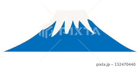 富士山のイラスト素材 132470440