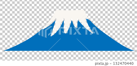 富士山のイラスト素材 132470440